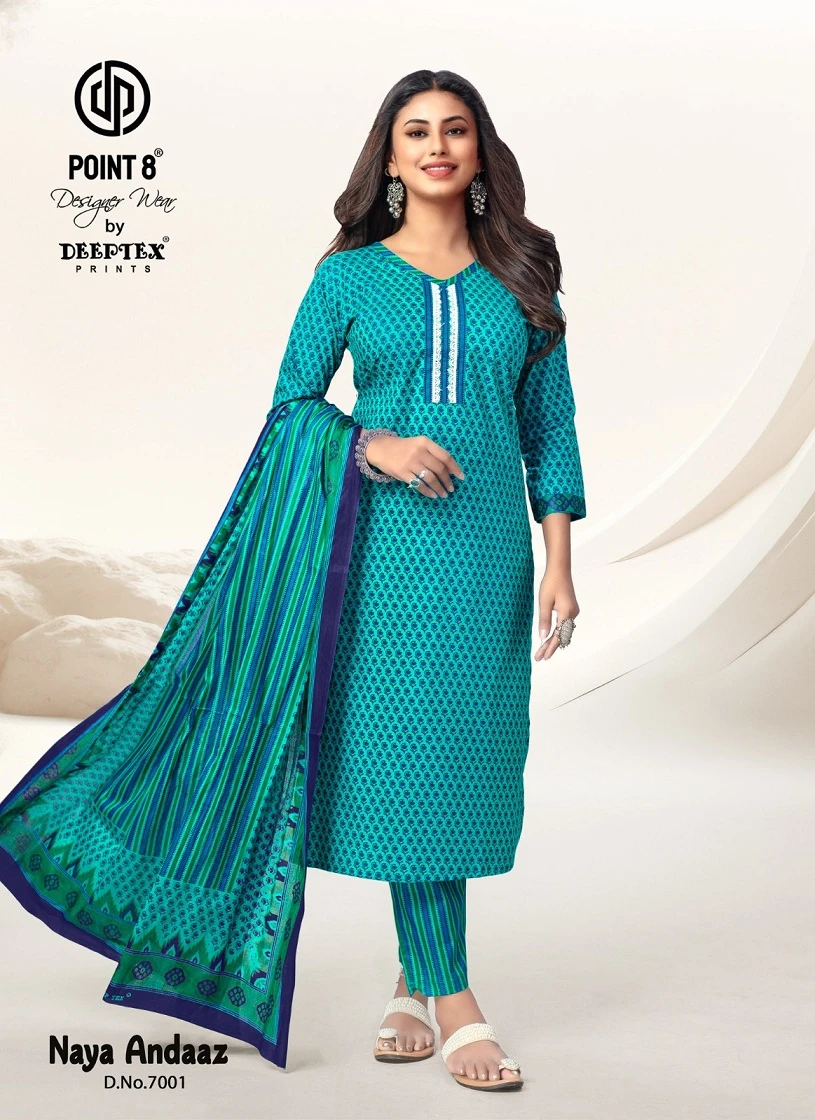 Deeptex Naya Andaz Vol 7 Cotton Wholesale Readymade Salwar Suit Catalog — Wholesale Readymade Suit, Deeptex wholesale from Surat - Gallery Image 4